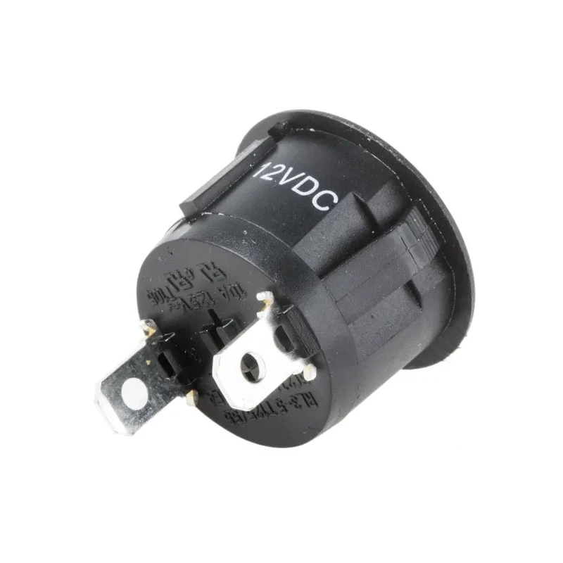 RS PRO Green Panel Mount Indicator 12V DC Solder Lug Termination 793-2557