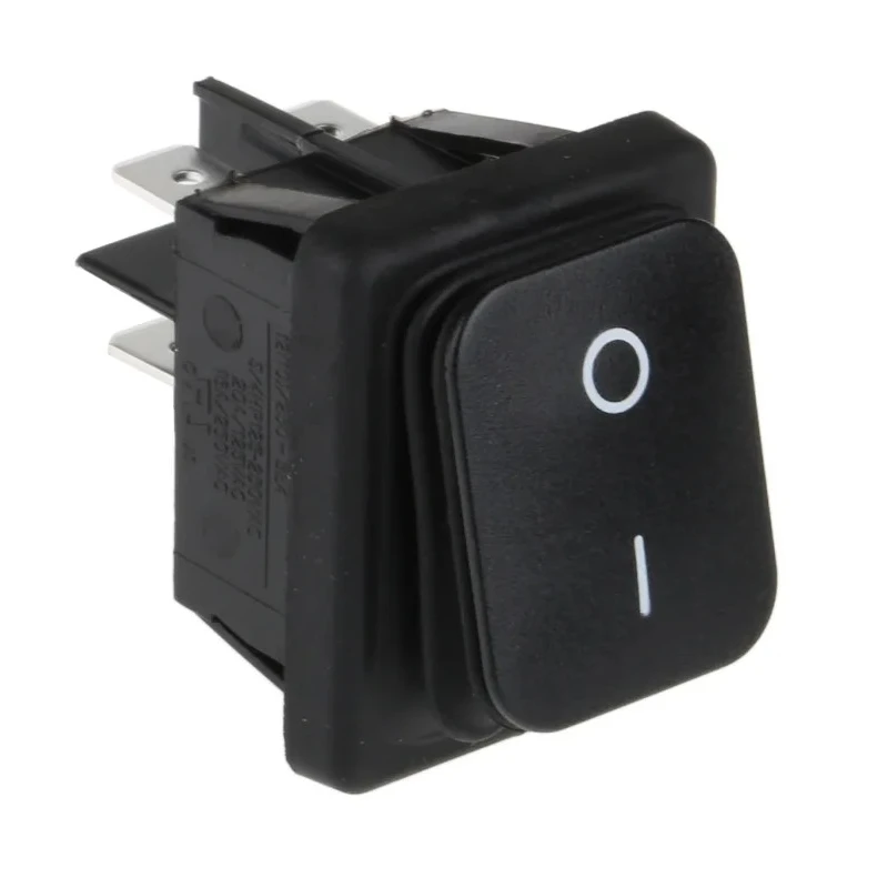 RS PRO DPST On-Off On-Off Rocker Switch Panel IP65 Aluminium Housing 16A 250V AC 28V DC 793-2535