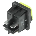 RS PRO Illuminated DPST On-Off Rocker Switch Panel Aluminium Housing IP65 20A 125V ac 793-2531