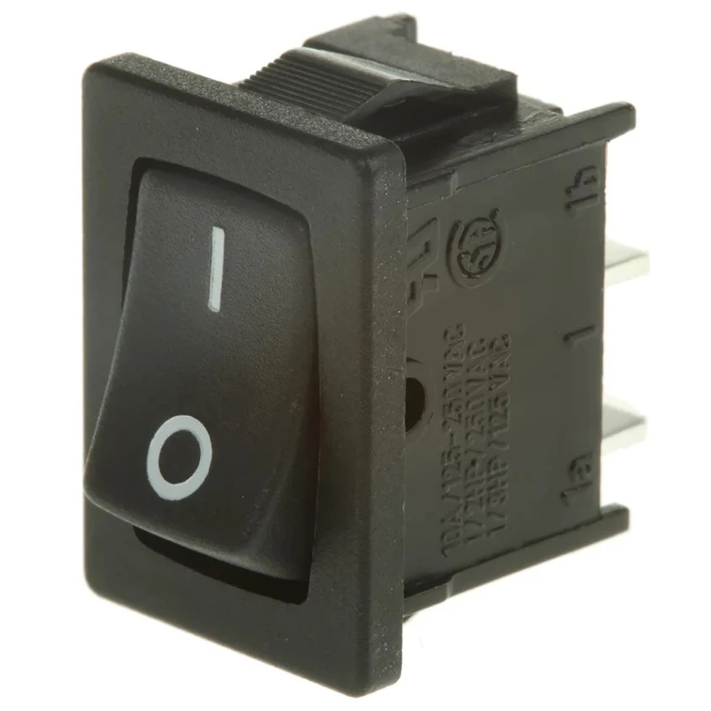 RS PRO SPST On-Off On-Off Rocker Switch Panel Aluminium Housing IP66 10A 250V AC 28V DC 793-2471