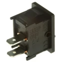 RS PRO SPST On-Off On-Off Rocker Switch Panel Aluminium Housing IP66 10A 250V AC 28V DC 793-2471