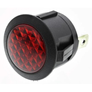 RS PRO Red Panel Mount Indicator 220V AC Faston Termination 793-2566