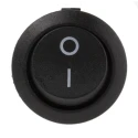 RS PRO SPST On-Off Rocker Switch Panel Black Nylon Housing IP66 6A 28V DC 250V AC 793-2563
