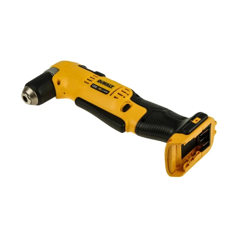 DeWALT Cordless 18V Right-Angled Drill 360W 10mm Keyless Chuck 33Nm Torque Brushed Motor DCD740N-XJ
