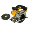 DeWALT 18V XR Metal Cutting Circular Saw 140 mm Blade Diameter 460 W Brushed Motor 3700 RPM DCS373N