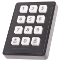 Storm IP65 12 Key Polymer Keypad , Matrix Output, Panel Cutout 70x96 mm