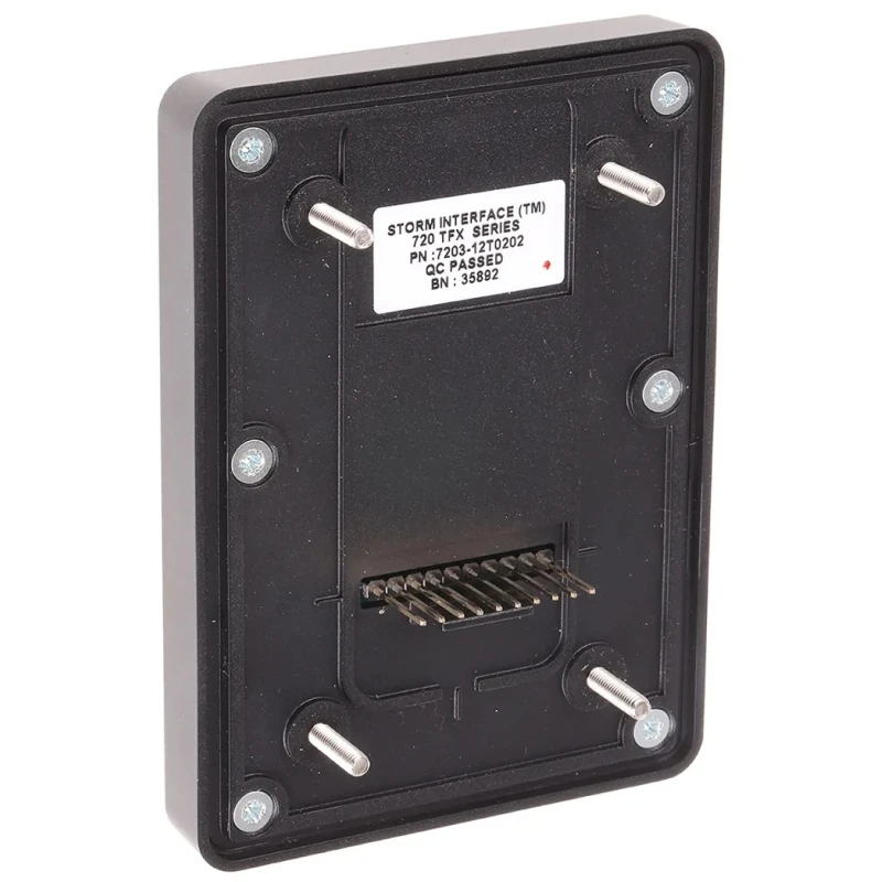 Storm IP65 12 Key Polymer Keypad , Matrix Output, Panel Cutout 70x96 mm