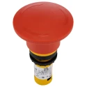 Eaton Emergency Stop Push Button Built-In 22.5 mm Cutout 2 NC Contacts Turn to Release IP67 IP69K C22-PVT