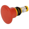 Eaton Emergency Stop Push Button Built-In 22.5 mm Cutout 2 NC Contacts Turn to Release IP67 IP69K C22-PVT