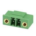 Phoenix Contact Pluggable Terminal Block 2-Contact 3.81 mm Pitch 1 Row 8A 250V Green Polyamide MC 1.5/2-GF-3.81-LR 1817806