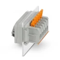 Phoenix Contact PLW 16-6/ 3-10 Series Feed Through Terminal Block, 3-Contact, 10 mm Pitch, 1 Row, 1821067