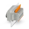 Phoenix Contact PLW 16-6/ 3-10 Series Feed Through Terminal Block, 3-Contact, 10 mm Pitch, 1 Row, 1821067