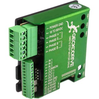 Geckodrive 7A Stepper Motor Controller with Motion Control Program and Step/Direction Drive Function GM215