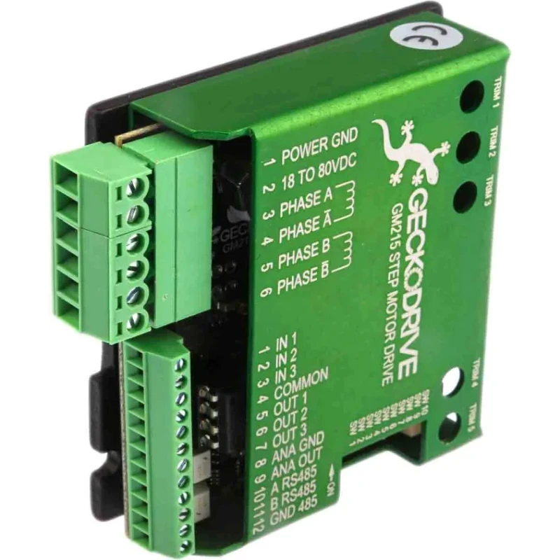 Geckodrive 7A Stepper Motor Controller with Motion Control Program and Step/Direction Drive Function GM215