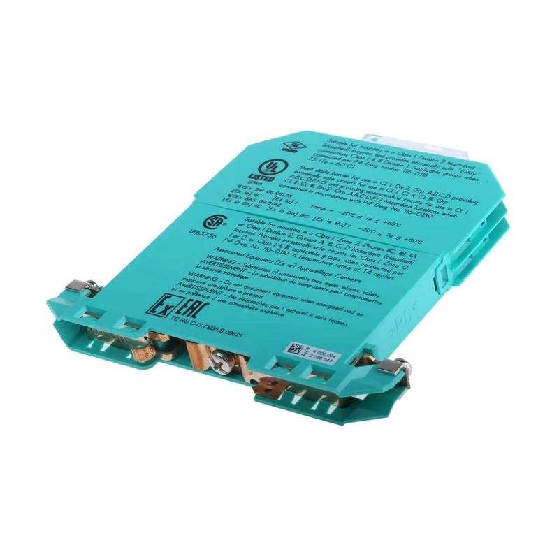 Pepperl + Fuchs 2 Channel Zener Barrier, ATEX Certified, DIN Rail Mount, 250V AC Supply Voltage Z757