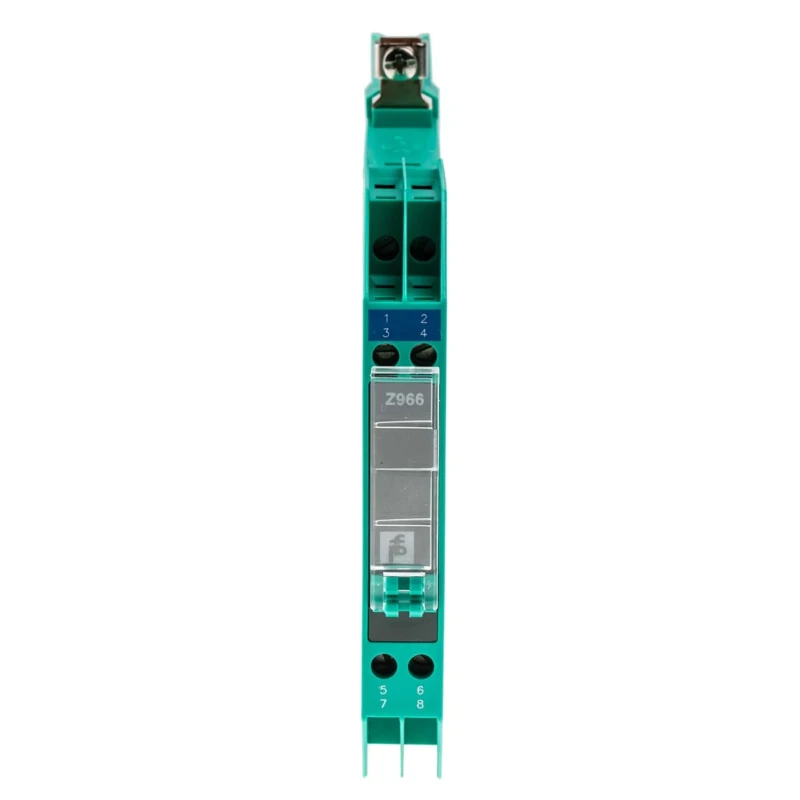 Pepperl + Fuchs 2 Channel Zener Barrier DIN Rail Mount ATEX Certified Z966.H