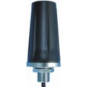 Mobilemark WiFi Antenna Through Hole/Bolted Mount SMA Connector 3in 750MHz-2700MHz 5dBi Gain RMM-UMB-3C-BLK-12