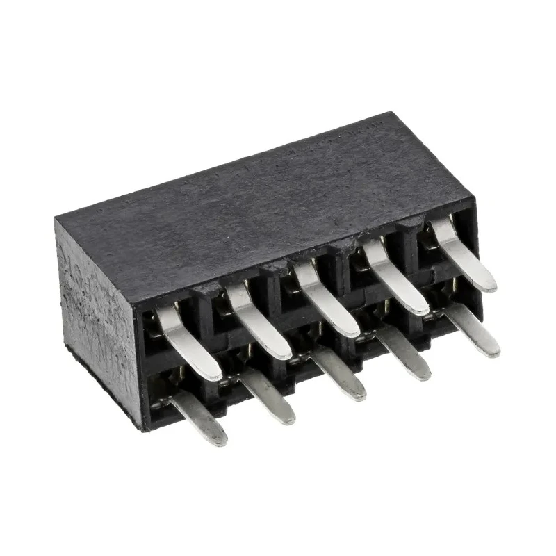 TE Connectivity AMPMODU MOD IV Series Straight Through Hole PCB Socket, 10-Contact, 2 Row, 2.54 mm Pitch, 12A 5-534998-5