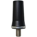 Mobilemark WiFi Antenna Through Hole Bolted Mount with Type N Female Connector 1.7GHz to 6GHz 5dBi Gain RMM-UMB-DN-BLK