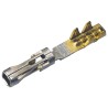 TE Connectivity FFC Series Female Crimp Terminal 2.54mm Centerline 2A Current 22-32 AWG IDC Contact Gold Plated 2-487406-3