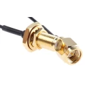 RS PRO Coaxial Cable Female SMA to Female SMA 50 Ω 100 mm Length RS-794-2879