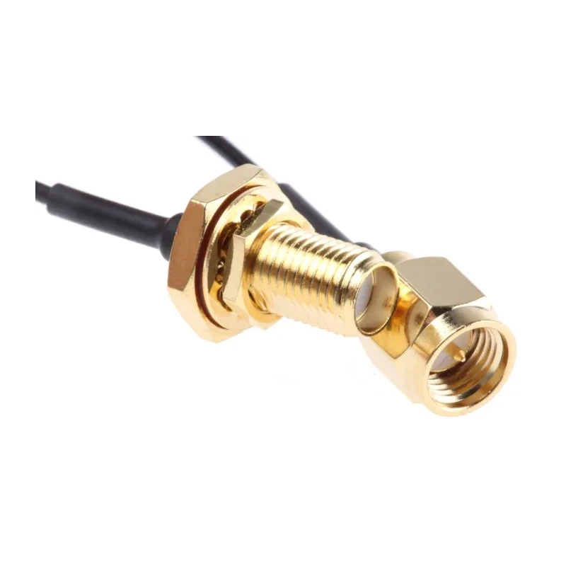 RS PRO Coaxial Cable Female SMA to Female SMA 50 Ω 100 mm Length RS-794-2879