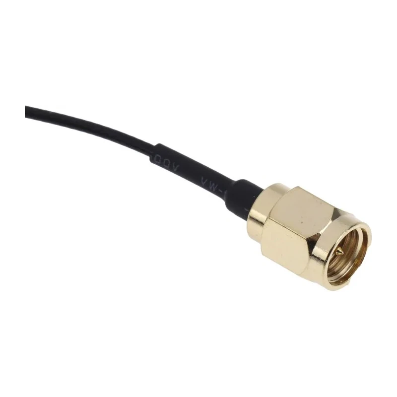 RS PRO RF Coaxial Coaxial Cable 50 Ω, Black, Terminated, 150 mm Length 250V 1.37mm Diameter 794-2923