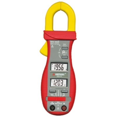 Amprobe Clamp Meter with True RMS AC Current 600 A, AC/DC Voltage 600 V, Resistance, Capacitance, Temperature ACD-14 PLUS