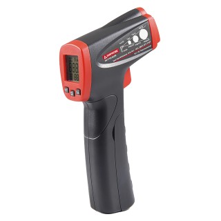 Fluke Amprobe IR-710 Infrared Thermometer, -18 °C Min, 380 °C Max, ±2 % Accuracy, 0.95 Emissivity, 9 V Battery IR-710-EUR