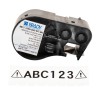 Brady Black on Black White Label Printer Tape 25.4 mm Width 7.62 m Length MC1-1000-595-WT-BK