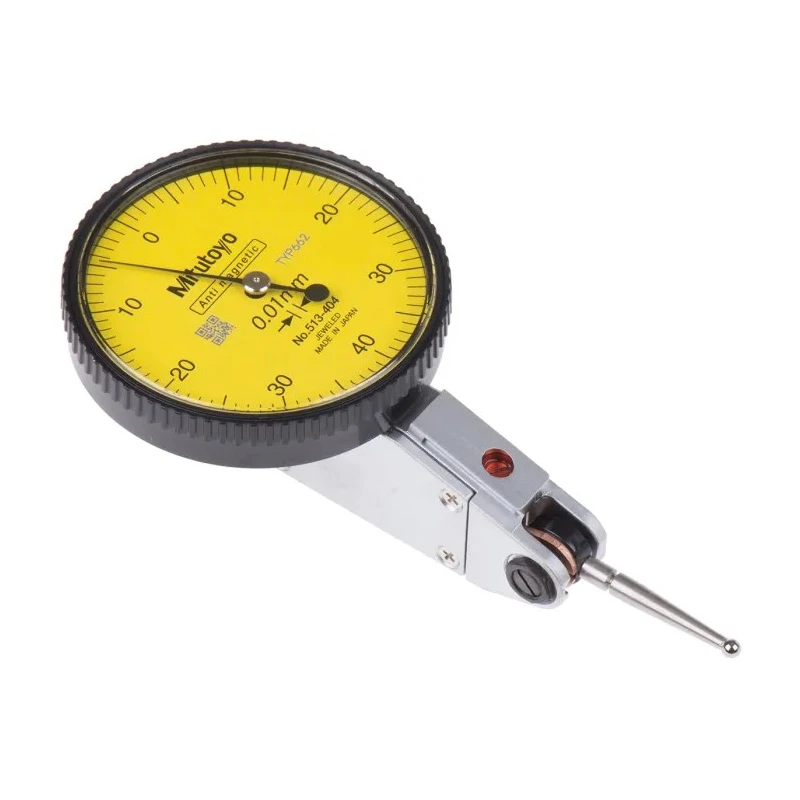 Mitutoyo Metric DTI Gauge 0.8 mm Max. Measurement, 0.01 mm Resolution, ±8 μm Accuracy 513-908-10E