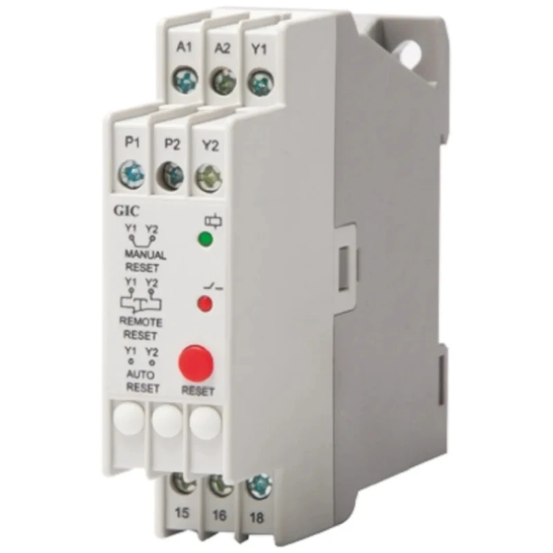 GIC 3 Phase Monitoring Relay, DPDT Contact, DIN Rail Mount, 24 V dc, IP20/IP40, PD225 MJ93BK