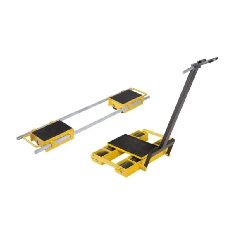 STEERMAN Dolly, 12000 kg Load Capacity, Open Rectangle Deck, Nylon Wheeled Skates 13600005