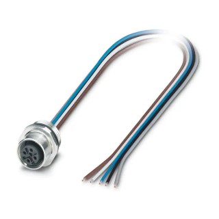 Phoenix Contact Sensor Actuator Cable Female 5 Way Straight to 5 Way Unterminated 0.5 m 1699863