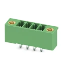 Phoenix Contact MCV 1.5/4-GF-3.5-LR Series Pluggable Terminal Block, 4-Contact, 3.5 mm Pitch, 250V, 8A, Polyamide 1818012