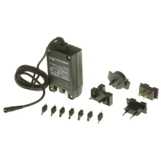 Friwo High Tech Lead Acid Battery Charger 12V, 2A, 24W, 3 Charge Stages, EU US Japan UK Plug 793-4332