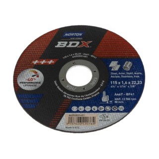 Norton Ceramic Abrasive Disc Cutting Disc 115 mm Medium Grade P80 Grit 66252831451