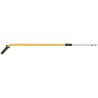 Rubbermaid Commercial Products Yellow Aluminium Telescopic Mop Handle 1.86 m Ergonomic Screw Fitting FGQ760000000