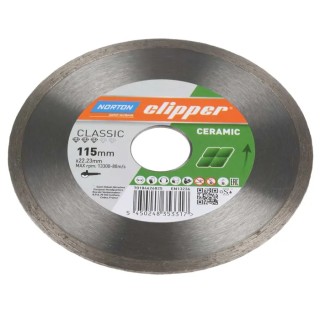 Norton Aluminium Oxide Abrasive Disc 115 mm Diameter x 1.2 mm Thickness Coarse Grade 70184626825