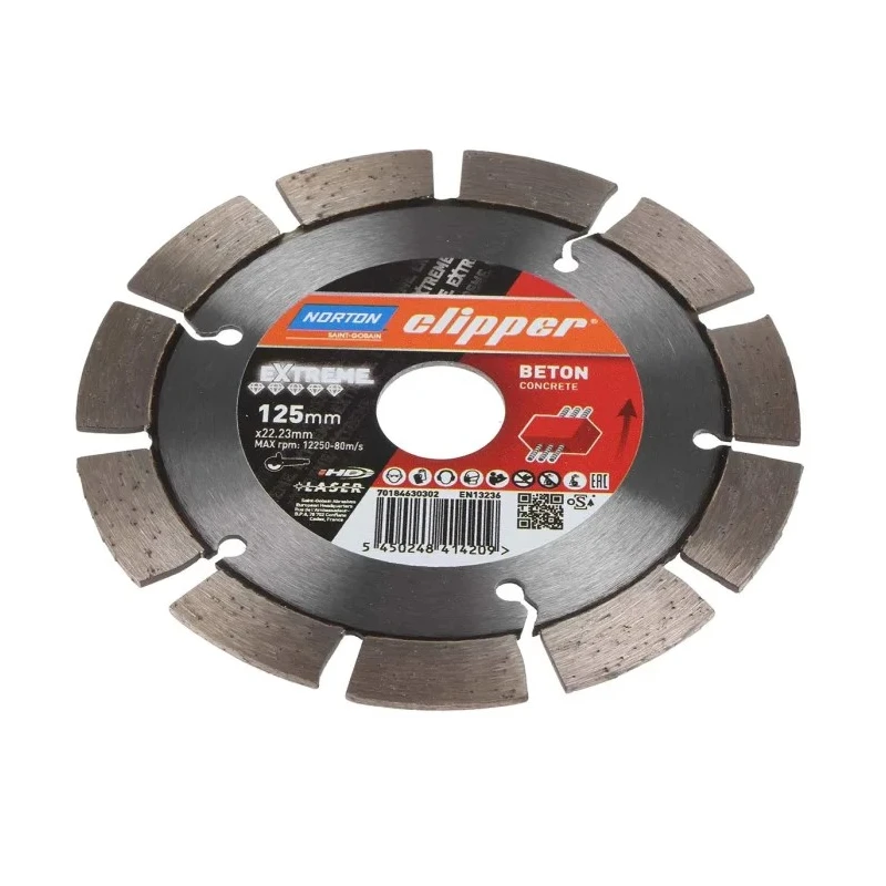 Norton Diamond Abrasive Disc Cutting Disc 125 mm Coarse Grade 70184630302