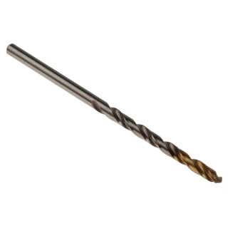 Dormer High Speed Steel Titanium Nitride Coated 65mm Overall 3.1mm Shank Diameter 5-Piece Drill Bit Set A0023.1