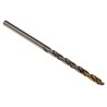 Dormer High Speed Steel Titanium Nitride Coated 65mm Overall 3.1mm Shank Diameter 5-Piece Drill Bit Set A0023.1