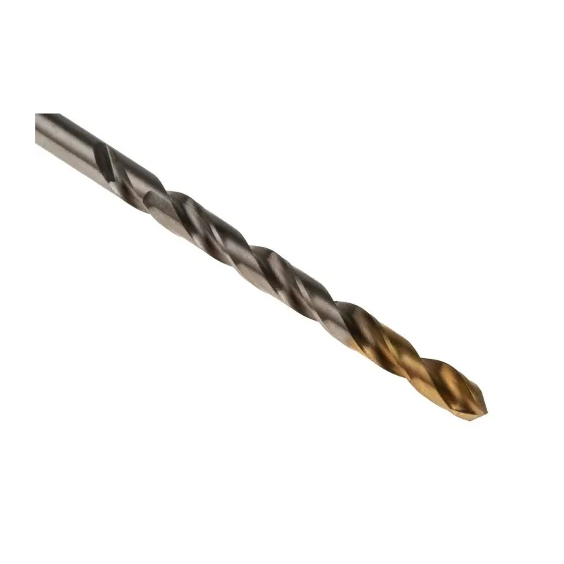 Dormer High Speed Steel Titanium Nitride Coated 65mm Overall 3.1mm Shank Diameter 5-Piece Drill Bit Set A0023.1