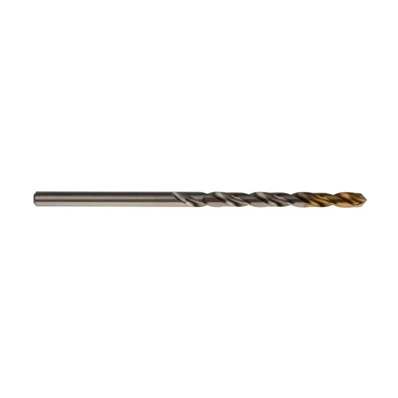 Dormer High Speed Steel Titanium Nitride Coated 65mm Overall 3.1mm Shank Diameter 5-Piece Drill Bit Set A0023.1