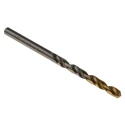 Dormer High Speed Steel Titanium Nitride Coated Drill Bit Set 4 Flutes 4.7mm Shank, 80mm Overall Length, 5 Pieces A0024.7