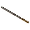 Dormer High Speed Steel Titanium Nitride Coated Drill Bit Set 4 Flutes 4.7mm Shank, 80mm Overall Length, 5 Pieces A0024.7