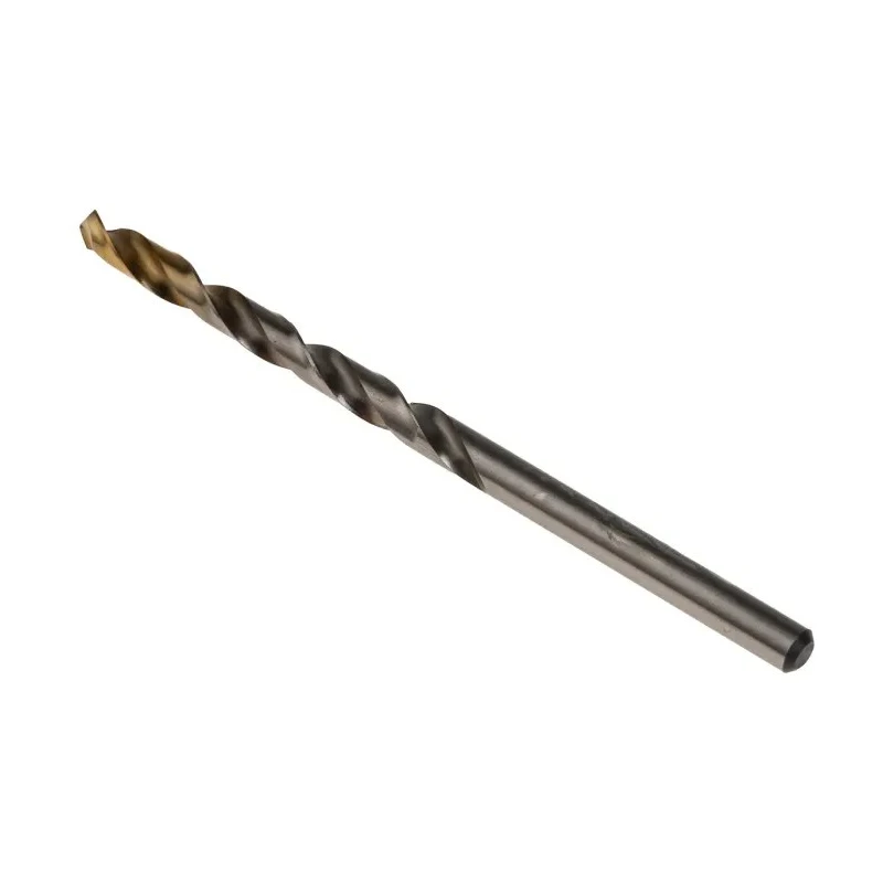 Dormer High Speed Steel Titanium Nitride Coated Drill Bit 4 Flutes 80mm Overall Length 4.3mm Shank A0024.3