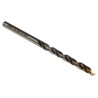 Dormer High Speed Steel Tin Drill Bit 4.6mm Shank, Titanium Nitride Coated, 80mm Overall Length, 118° Point Angle A0024.6