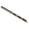 Dormer High Speed Steel Titanium Nitride Coated Jobber Drill Bit Set, 5 Pieces, 5.8mm Shank, 93mm Overall Length A0025.8