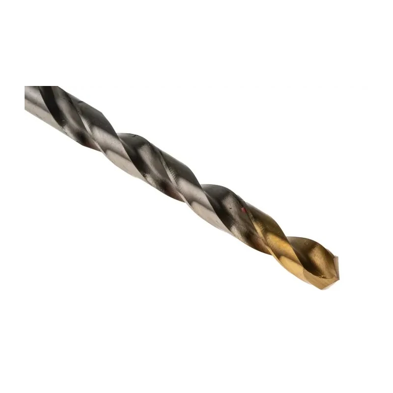 Dormer High Speed Steel Titanium Nitride Coated Jobber Drill Bit Set, 5 Pieces, 5.8mm Shank, 93mm Overall Length A0025.8